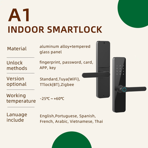 Sinon ล็อกประตูแบบเลื่อนระบบ WiFi ขั้นสูงใช้วัสดุใหม่ - Product Image 3