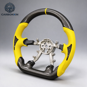 Volante Deportivo de Fibra de Carbono para Corvette C5 Zr1 C6, Accesorios Interiores para Automóviles, 2001 2005 2000 2002 2003 2004 1997 - Product Image 2