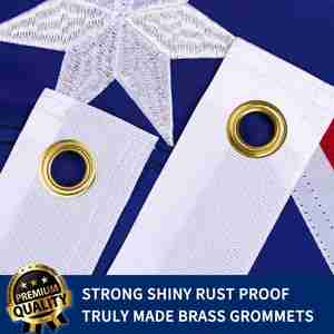 Drapeau australien 3x5 pieds, double face, résistant, en nylon/polyester 200D, étoiles brodées, ourlet à 4 points de couture - Product Image 2