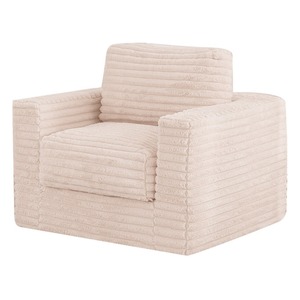 Sofá enrollable cuadrado transfronterizo, sellado al vacío y comprimido, con relleno de esponja de alta densidad, moldeado en una sola pieza, de tela artística cuadrada. - Product Image 6