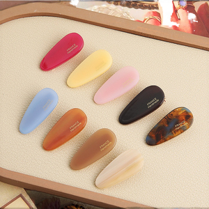 Ngọt Ngào Dễ Thương 5Cm Nữ Kẹp Tóc Axit Acetic Giọt Nước Mỏ Vịt <span class=keywords><strong>Clip</strong></span> Mùa Xuân Mùa Hè Bên Bangs Acetate Kẹp Tóc Claw <span class=keywords><strong>Clip</strong></span> Mũ - Product Image 3