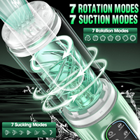 Männlicher Masturbator Aircraft Cup mit automatischer Saug- und Vibrationsfunktion Chiyuan L-1107 Pro Erwachsenen-Sexspielzeug