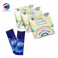 Digital Print Back Sealed Holographic Mylar Bag for Fruit Gum Sugar Ice Cream Lolly Chips Bag Energy Bar Pouch Plastic Packaging