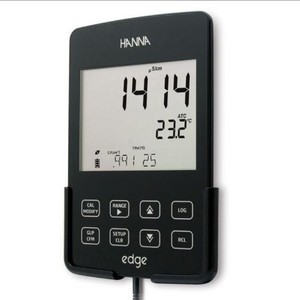 เครื่องวัดคุณภาพน้ำ Hanna Hi2030 วัดค่า EC TDS ความเค็ม อุณหภูมิ หน้าจอแสดงผลดิจิตอลขนาดใหญ่ สำหรับใช้ในห้องปฏิบัติการและภาคสนาม - Product Image 3