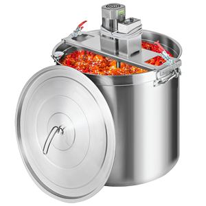 Mezcladora Eléctrica Comercial Automática para Alimentos, Aceite, Pimienta, Chile, Tomate, Azúcar, Salsas, Mermeladas, Sopas, Máquina para Remover y Cocinar en Ollas Calientes - Product Image 1