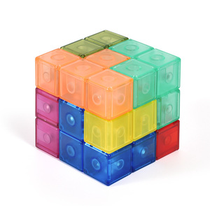 Bloques de construcción magnéticos Panxin, cubo 3x3, juguete educativo para el desarrollo cerebral para niños - Product Image 5