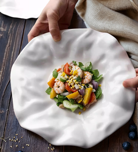 Platos de Porcelana Premium de Estilo Nórdico, Ecológicos, Venta al por Mayor para Restaurantes de Alta Gama, Hoteles y Bodas - Product Image 1