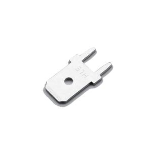 Клеммы HLE PT250-A, серебристо-белые, латунные, для печатных плат, с оловянным покрытием, шаг 5,08 мм, 2000 шт./упак., 98% D/C, для обжимных соединений - Product Image 1