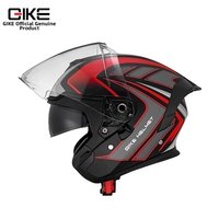 Casco Qike 3/4 in ABS Classe A di Sicurezza per Motociclette ed E-Bike Alettone Posteriore Grande Omologato ECE Per Tutte le Stagioni