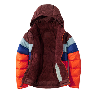Trench chaud personnalisé pour enfants vêtements filles garçons doudoune mi-longue solide épaissir à capuche rembourré enfants hiver manteau en duvet BD - Product Image 4