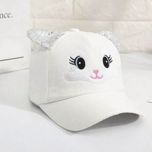 Gorra de Béisbol Bordada Personalizada al por Mayor, de 5 Paneles, Color Rosa, para Bebés, Niños y Niñas, con Orejas - Product Image 3