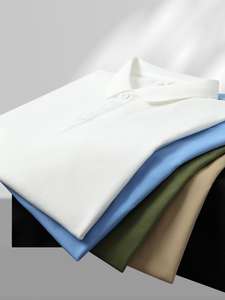 कस्टम लोगो लघु आस्तीन क्लासिक कारण क्रिककेट दो-टोन कॉलर पॉलो शर्ट के लिए ब्रांडेड पोलो टी शर्ट - Product Image 4