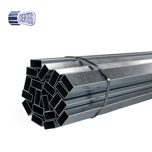 Tuyau d'<span class=keywords><strong>acier</strong></span> galvanisé ASTM A53 Tube carré enduit de zinc à chaud Q345 <span class=keywords><strong>30X30</strong></span> 40X40 50X50 60X60mm - Product Image 1