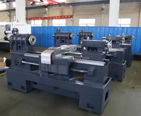 Torno automático CNC CK6160 de alta velocidad Torneado de metal horizontal de un solo husillo con sistema de control GSK de servicio medio