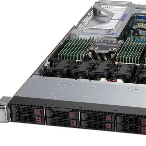 Supermicro SYS-120U-TNR 1U Rack Ultra Server 2x Intel Xeon Gold 4310 6x 32GB DDR4-3200 4x 1.92TB NVMe SSD Dual 25GbE in Stock