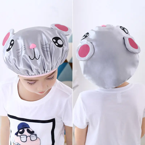 Ensemble <span class=keywords><strong>de</strong></span> chapeaux <span class=keywords><strong>de</strong></span> <span class=keywords><strong>bain</strong></span> animaux Chapeau <span class=keywords><strong>de</strong></span> <span class=keywords><strong>bain</strong></span> pour enfants Garçons et filles <span class=keywords><strong>Bonnet</strong></span> <span class=keywords><strong>de</strong></span> <span class=keywords><strong>bain</strong></span> imperméable en grenouille Porcinet Souris Design Amusant pour le nettoyage - Product Image 5