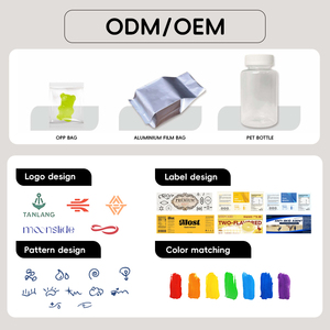 Complément alimentaire en gommes pour le sommeil, biotine, créatine, magnésium, mélatonine, aide au sommeil, gommes à la L-théanine, oursons, label privé biologique - Product Image 4