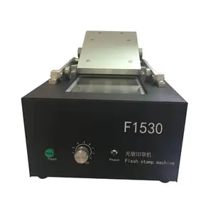 Máquina de sellado de Flash fotosensible automática, fabricación de sellos de goma, máquina de exposición de Flash