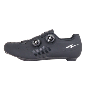 Meilleures ventes, faible MOQ, logo personnalisé OEM, deux boucles rotatives, tige respirante, doublure en mesh, chaussures de cyclisme, semelle en carbone, vélo de route, sport - Product Image 1
