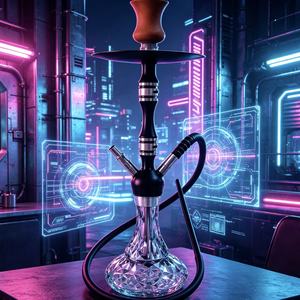 Set de Cachimba de Aluminio y Vidrio, Kit de Pipa de Agua Portátil, Accesorio para Fumar Multicolor para Uso Social - Product Image 4