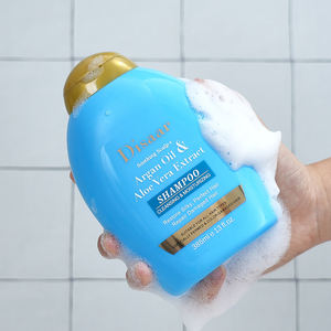 Shampooing réparateur à l'huile d'argan avec vitamine E Aloe Vera nettoyant hydratant apaisant réparation du cuir chevelu cheveux abîmés shampooing soyeux - Product Image 1