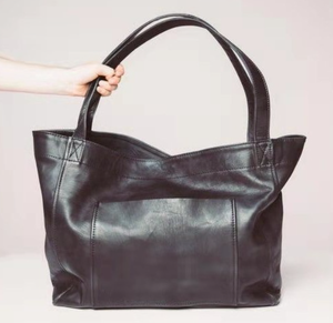 Sac à main classique pour femme en similicuir avec fermeture éclair sécurisée, grande capacité, sac à bandoulière élégant et tendance pour le shopping - Product Image 2