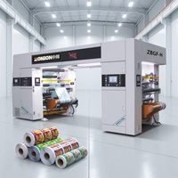 Machine de laminage automatique électrique à grande vitesse sans solvant pour textiles et emballages alimentaires, revêtement de ruban BOPP
