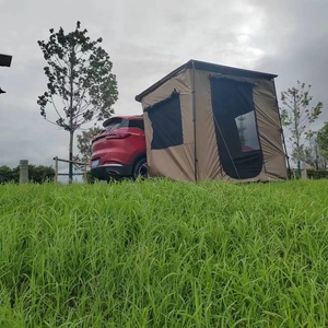 <span class=keywords><strong>Toldo</strong></span> Techo Tienda de campaña Camper Trailer 4WD <span class=keywords><strong>Toldo</strong></span> 4X4 Camping Car Rack Pull Put con sala de malla - Product Image 3