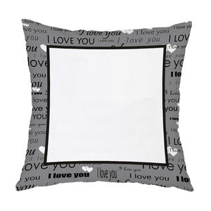 Venta al por mayor sublimación personalizada 40*40cm funda de almohada gran oferta regalo de recuerdo para el Día de San Valentín - Product Image 4