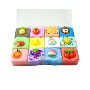 Wholesale ODM 12 Color Cotton Mud Slime <b>Kit</b> Slime <b>Clay</b> for Kid Stress Relieving Toys - Product Image 3