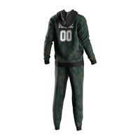 Top qualité hommes musculation équipe sweats à capuche Net costume Sublimation Rugby uniforme hommes survêtement pantalons de survêtement et ensemble de sweat à capuche