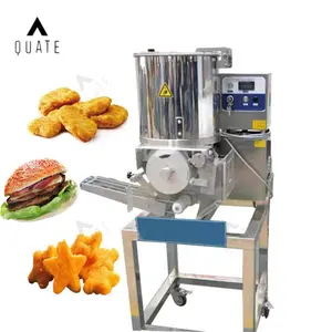 Automatische 2-10 Cm Ronde Vierkante Ster Vorm Nugget Falafel Burger Vlees Patty Maker Maker Machine