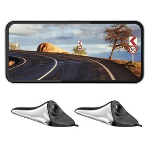 Electronic Rearview <b>Mirror</b> Dash Cam 6.25 Inch With Shark Fin Cameras 1080P Blind Spot System For <b>Car</b> - Product Image 1