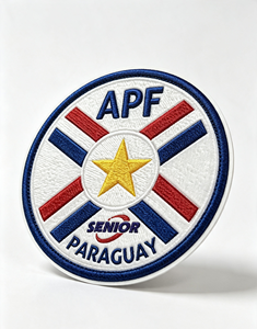 Round Embroidered Sports Team Patch Iron-On Badge PVC Silicone Patch for <b>Hat</b> Bag Cloth Gift - Product Image 2