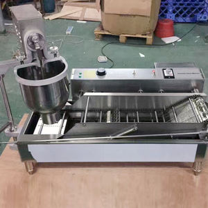 เครื่องทำโดนัทขนาดเล็ก 3 กิโลวัตต์ สำหรับทำโดนัทกรอบแบบคริสปี้ครีม อัตโนมัติ ยี่ห้อ Lil Orbits พร้อมอุปกรณ์ทอดแบบหยด วัสดุเกรดอาหาร - Product Image 5