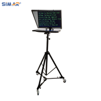Peralatan Teleprompter Studio Siaran dari Pabrik Simar Brand untuk Konferensi Pers, Wawancara, Pidato