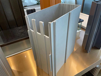 Boîtier de batterie en aluminium de grande taille, profilé d'extrusion en aluminium anodisé, boîtier en aluminium pour batterie