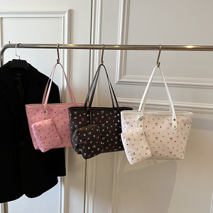 Nouveau Sac Fourre-tout à Bandoulière 2026 avec Portefeuille, Grande Capacité, Motif Nœud Élégant, Sac à Main pour Femme - Product Image 2