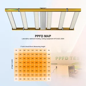 園芸照明温室高PPFDフルスペクトル1000WLEDグローライト屋内