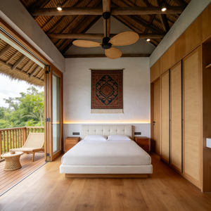 Services de conception et de construction <span class=keywords><strong>d</strong></span>'<span class=keywords><strong>architecture</strong></span> moderne <span class=keywords><strong>d</strong></span>'inspiration asiatique du Sud-Est : Maison contemporaine à deux étages avec garage - Product Image 5