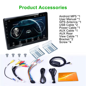 Radio de Coche Android con Pantalla Táctil <span class=keywords><strong>9212B</strong></span> de 2 Din y 10 Pulgadas, Pantalla 2.5D, Navegación GPS, Autoradio Multimedia, Reproductor Estéreo para Coche - Product Image 6