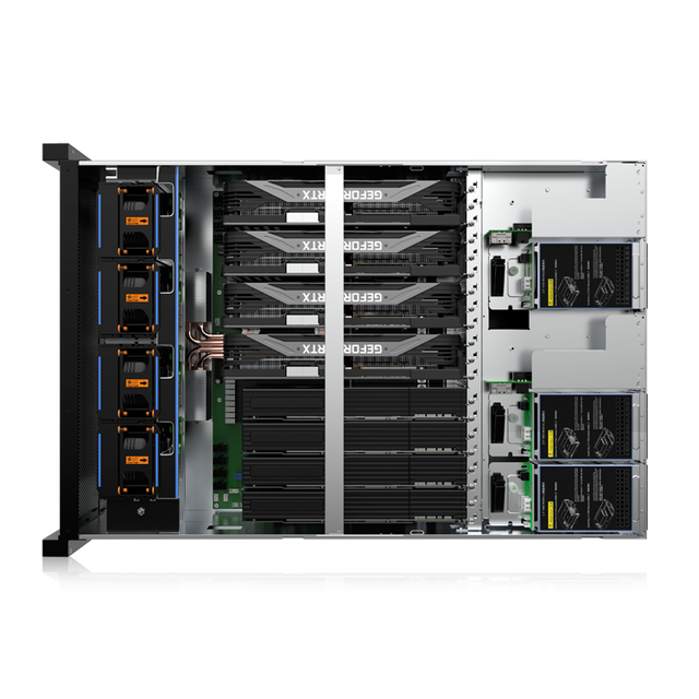 Brand New Gooxi 4U Rack Server SR4108G-S04R 8 GPU AMD Epyc PCIe 4.0 Cloud Computing AI Server Stock