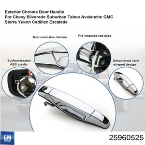 15915659 xe bên ngoài phụ kiện bên ngoài cửa xử lý 2007-2013 cho Chevy Silverado Tahoe GMC Sierra Yukon XL 15915149 15915150 - Product Image 5