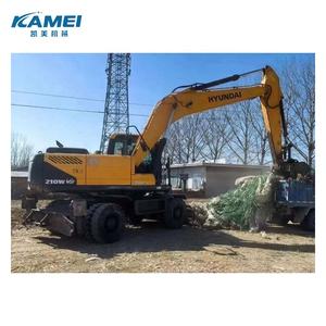 Excavatrice sur pneus Hyundai 210W-9VS d'occasion d'origine en bon état 210 210w-9 215-9t 215-9vs 220lc-9t 220lc - Product Image 1