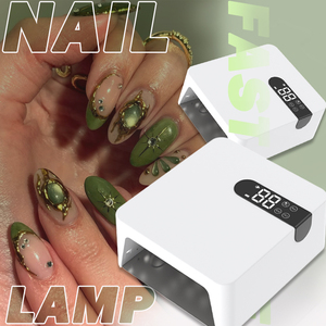 Lampe de séchage UV LED sans fil 48W pour ongles, séchage rapide, machine à vernis gel en plastique pour salon et manucure à domicile - Product Image 1