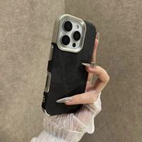 Coque de téléphone antichoc en TPU couleur unie, style professionnel, vente en gros, pour 17 Air, 16 Pro Max, 15 Plus, 14, 13, 12, 11