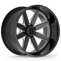 Jantes de camion forgées polies sur mesure SL 28X16 30X16 20X10 24X10 22X12 à déport profond avec entraxes 8X180 8X170 8X165.1 pour Ford F250 RAM 2500