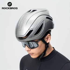 רוקברוקס אופני כביש רכיבה על אופניים קסדה פני בטיחות + PC ulight קסדות נשימות קסדות באיכות גבוהה אופניים מגנטי אטב מגנטי - Product Image 6