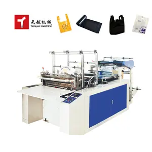 Wenzhou 300 Pcs/Min Fully Automatic T-Shirt Shopping Plastic Bag Production Printing Plastic Bag Making Machine