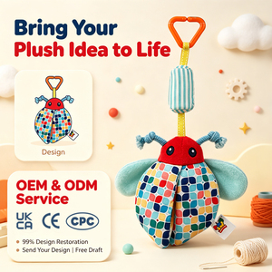Giocattolo Interattivo per Neonati Unisex in Peluche, Design Personalizzato OEM/ODM da Produttore Certificato BSCI - Product Image 1